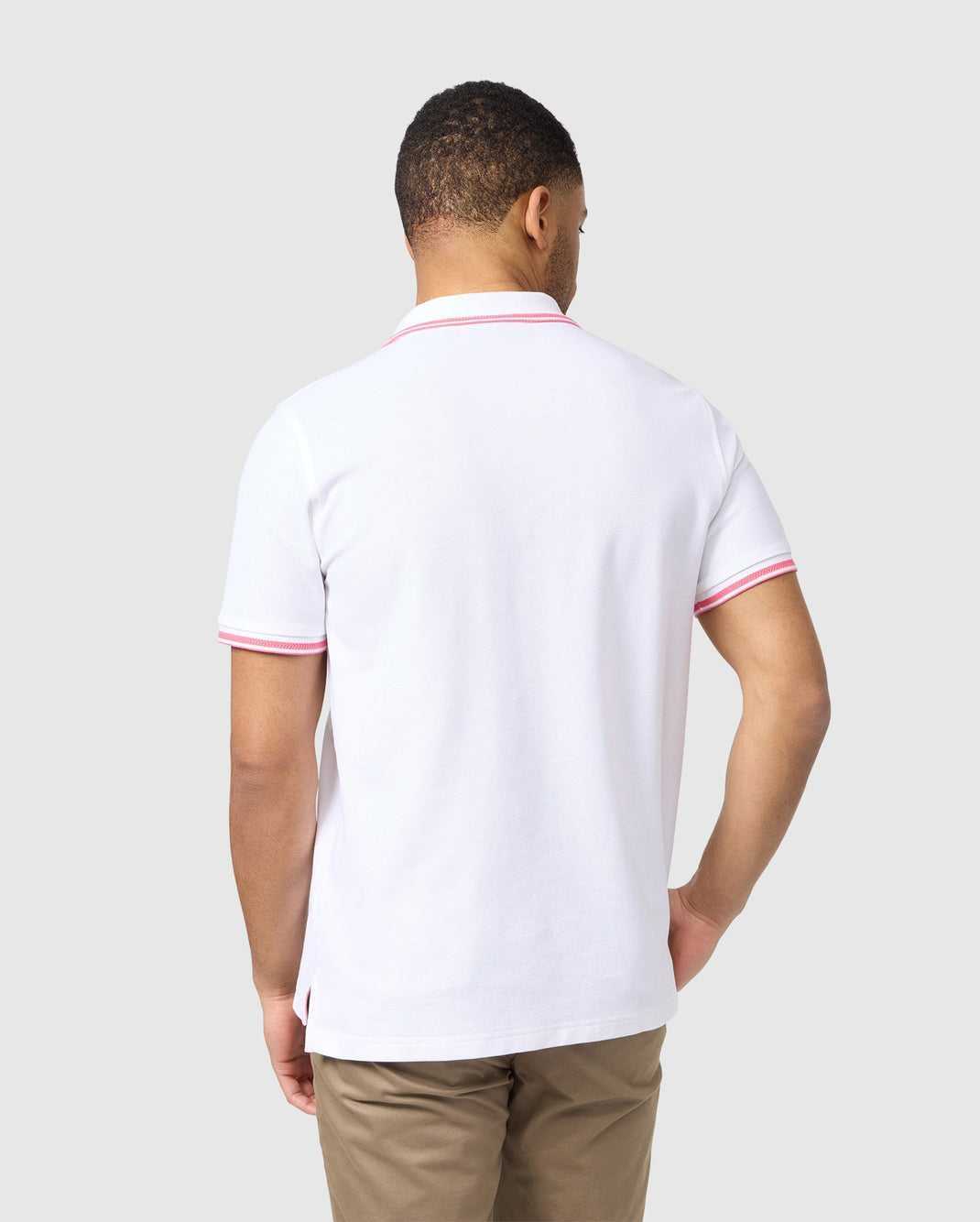 Polos Psycho Bunny Arcadia Pique Polo Shirt Blanche Homme | GCK-63426908